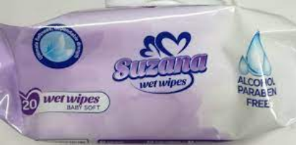 سوزانا مناديل مبلله 72ق