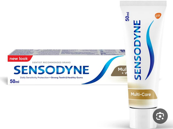 [5144] معجون اسنان سنسودين عنايه 50مل (مبيض)