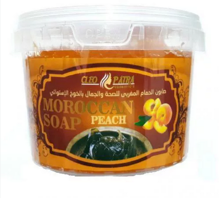 [4356] صابون مغربى 500جم كليوباترا (خوخ)
