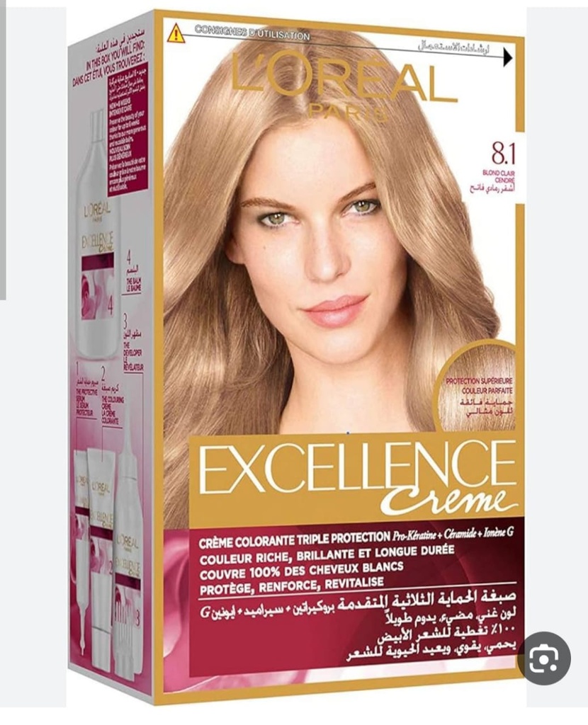 صبغه لوريال اكسلانس 
