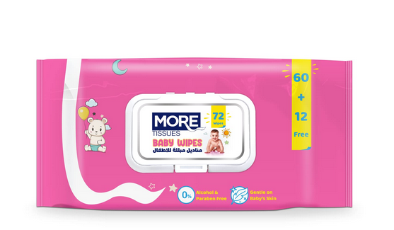 مور مناديل مبلله 72 منديل