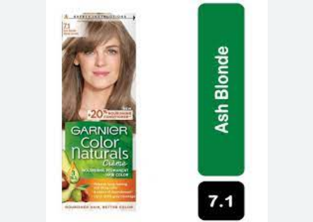 [4567] صبغة غارنيه (اشقر رمادى 7.1)