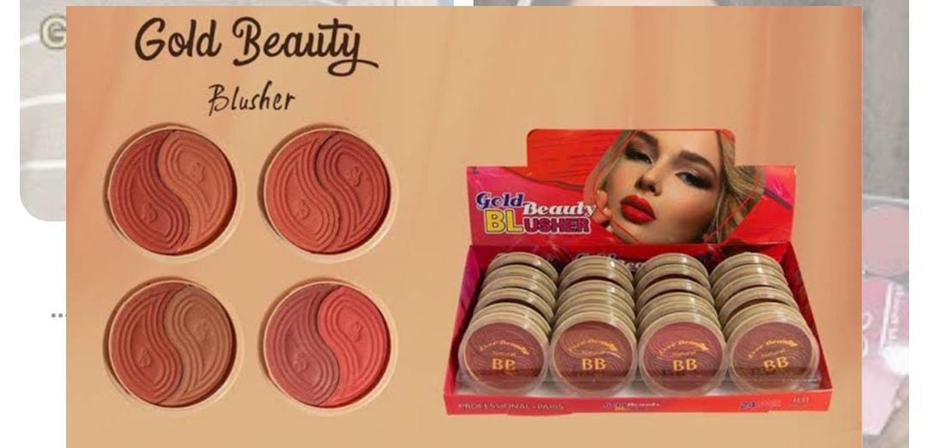 روجاجو جولد بيوتى 2لون+3لون مدور