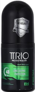 مزيل عرق تريو بليه 50 مل (اسود)