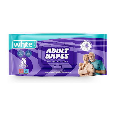 وايت مناديل مبلله كبار السن