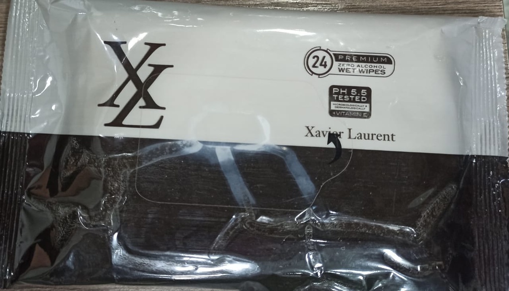 [12436] اكس ال مناديل مبلله 24 منديل (اكس ال)