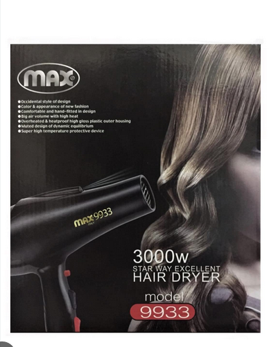 ماكس استشوار 9933