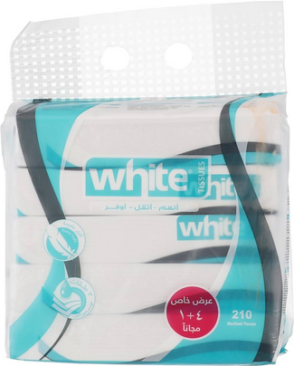 عرض مناديل عرض 5ق وايت